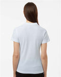 AllPro 62800L Women's Pique Polo - White - model back