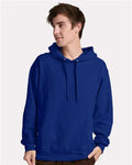 Jerzees IC49MR Unisex Ultimate CVC Hooded Sweatshirt - Orchid - model front
