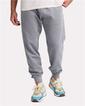 Jerzees IC50MPR Unisex Ultimate CVC Joggers - Athletic Heather - model front