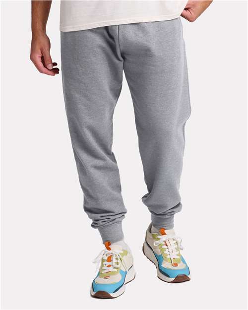 Jerzees IC50MPR Unisex Ultimate CVC Joggers - Athletic Heather - model front
