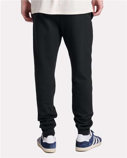 Jerzees IC50MPR Unisex Ultimate CVC Joggers - Black Ink - model back
