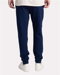 Jerzees IC50MPR Unisex Ultimate CVC Joggers - J. Navy - model back