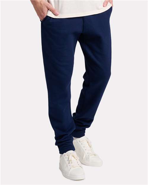 Jerzees IC50MPR Unisex Ultimate CVC Joggers - J. Navy - model front