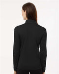 AllPro 41870L Women's Pro-Lock Performance Quarter-Zip Pullover - Black - model back