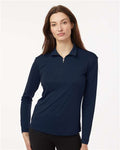 AllPro 41870L Women's Pro-Lock Performance Quarter-Zip Pullover - Navy - model front