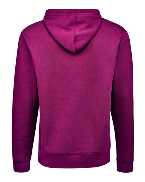 J. America 8720 Unisex BTB Fleece Hooded Sweatshirt - Boysenberry - back