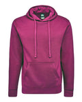 J. America 8720 Unisex BTB Fleece Hooded Sweatshirt - Boysenberry - front