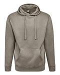 J. America 8720 Unisex BTB Fleece Hooded Sweatshirt - Desert - front