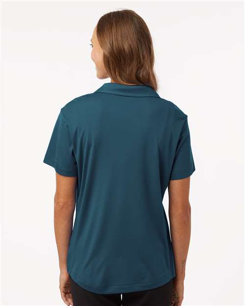 AllPro 41800L Women's Pro-Lock Performance Polo - Atlantic Blue - model back