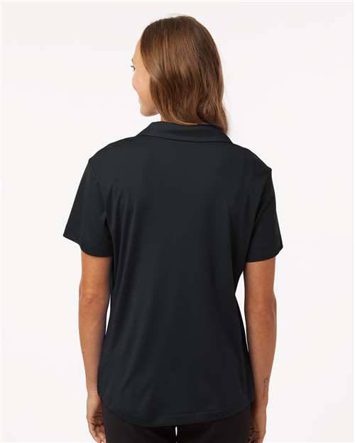 AllPro 41800L Women's Pro-Lock Performance Polo - Black - model back