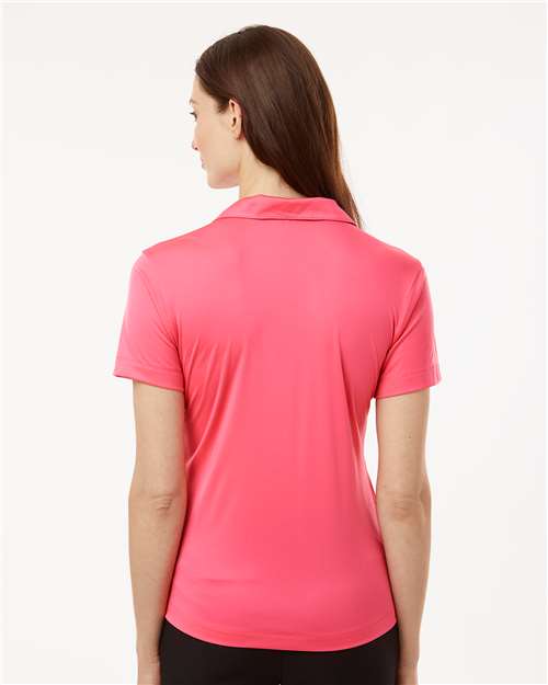 AllPro 41800L Women's Pro-Lock Performance Polo - Bright Pink - model back