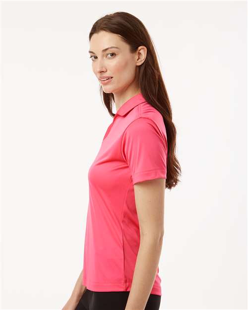 AllPro 41800L Women's Pro-Lock Performance Polo - Bright Pink - model side