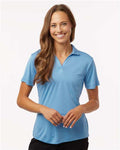 AllPro 41800L Women's Pro-Lock Performance Polo - Carolina Blue - model front