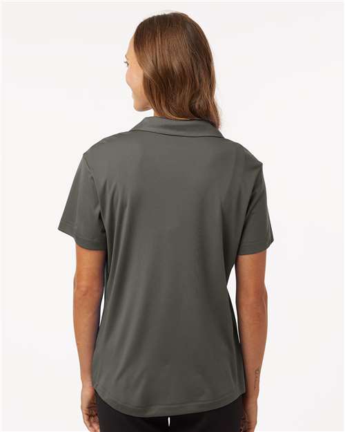 AllPro 41800L Women's Pro-Lock Performance Polo - Charcoal - model back