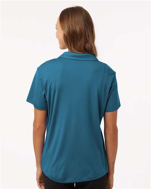 AllPro 41800L Women's Pro-Lock Performance Polo - Pacific Blue - model back
