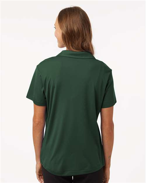AllPro 41800L Women's Pro-Lock Performance Polo - Forest Green - model back