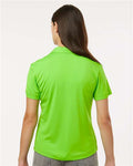 AllPro 41800L Women's Pro-Lock Performance Polo - Lime - model back