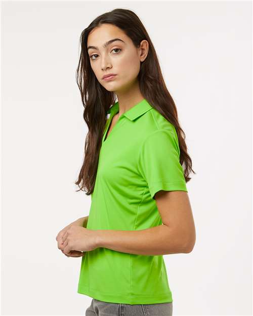 AllPro 41800L Women's Pro-Lock Performance Polo - Lime - model side