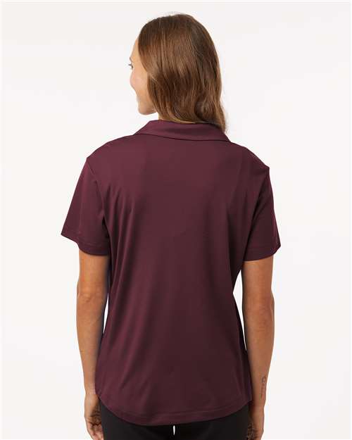 AllPro 41800L Women's Pro-Lock Performance Polo - Maroon - model back
