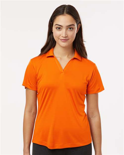 AllPro 41800L Women's Pro-Lock Performance Polo - Neon Orange - model front