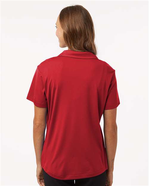 AllPro 41800L Women's Pro-Lock Performance Polo - Red - model back
