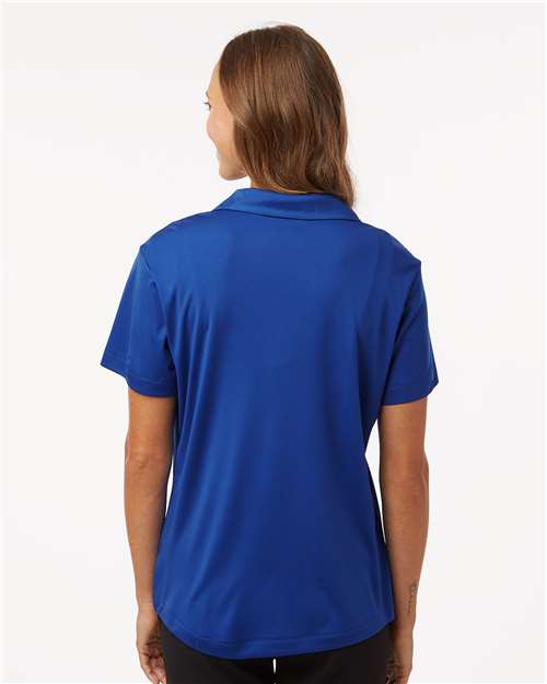 AllPro 41800L Women's Pro-Lock Performance Polo - Royal - model back