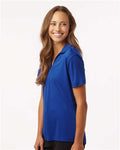 AllPro 41800L Women's Pro-Lock Performance Polo - Royal - model side