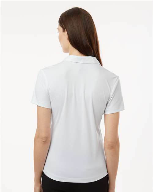 AllPro 41800L Women's Pro-Lock Performance Polo - White - model back