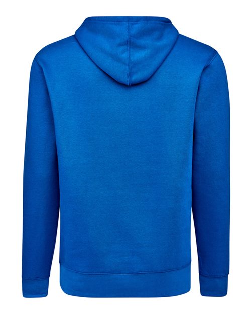 J. America 8720 Unisex BTB Fleece Hooded Sweatshirt - Royal - back