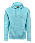 J. America 8720 Unisex BTB Fleece Hooded Sweatshirt - Sky - front