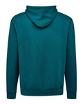 J. America 8720 Unisex BTB Fleece Hooded Sweatshirt - Storm - back