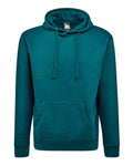 J. America 8720 Unisex BTB Fleece Hooded Sweatshirt - Storm - front
