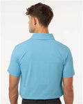 AllPro 41SP0 Men's Pro-Flex Sorona Polo - Cloud Blue - model back