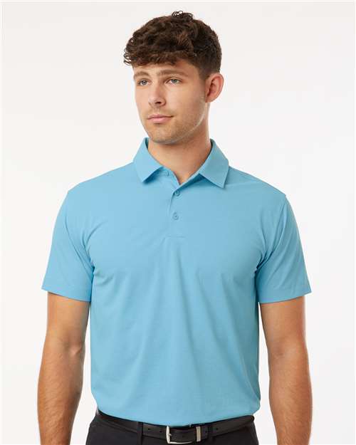 AllPro 41SP0 Men's Pro-Flex Sorona Polo - Cloud Blue - model front