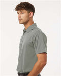 AllPro 41SP0 Men's Pro-Flex Sorona Polo - Greystone - model side