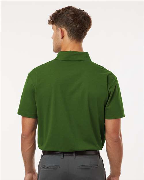 AllPro 41SP0 Men's Pro-Flex Sorona Polo - Olive Green - model back