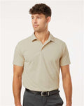 AllPro 41SP0 Men's Pro-Flex Sorona Polo - Sand - model front