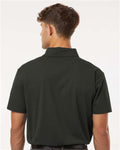 AllPro 41SP0 Men's Pro-Flex Sorona Polo - Smoke - model back