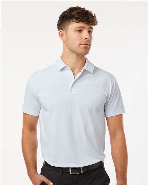 AllPro 41SP0 Men's Pro-Flex Sorona Polo - White - model front