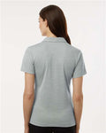 AllPro 4HM00L Women's Pro-Lock Performance Mélange Polo - Silver Melange - model back