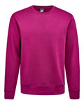 J. America 8721 Unisex BTB Fleece Crewneck Sweatshirt - Boysenberry - front