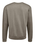 J. America 8721 Unisex BTB Fleece Crewneck Sweatshirt - Desert - back