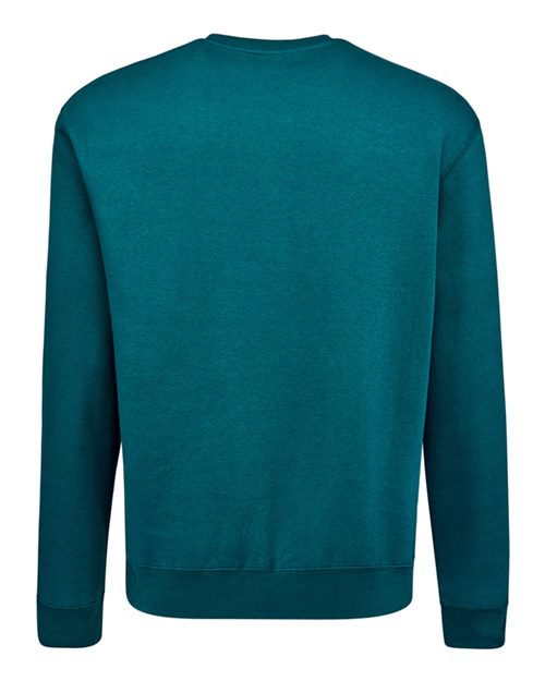 J. America 8721 Unisex BTB Fleece Crewneck Sweatshirt - Storm - back
