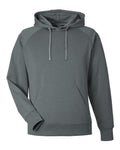 J. America 8750 Unisex Apex Fleece Hooded Sweatshirt - Steel - front