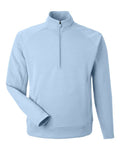 J. America 8751 Unisex Apex Fleece Quarter-Zip Sweatshirt - Ice Blue - front