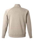 J. America 8751 Unisex Apex Fleece Quarter-Zip Sweatshirt - Mojave - back