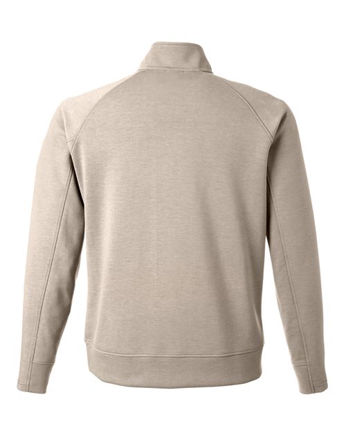 J. America 8751 Unisex Apex Fleece Quarter-Zip Sweatshirt - Mojave - back