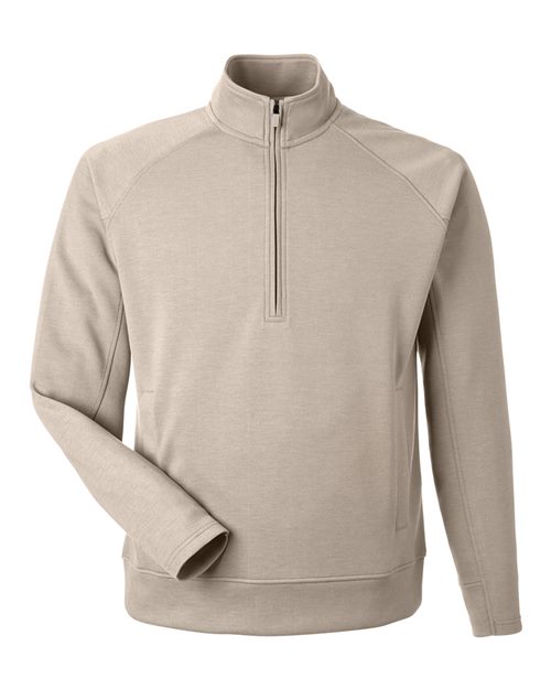 J. America 8751 Unisex Apex Fleece Quarter-Zip Sweatshirt - Mojave - front