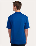 Jerzees 436MP Men's Dri-Power Polo with Pocket - Royal - model back