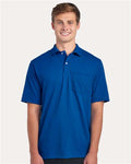 Jerzees 436MP Men's Dri-Power Polo with Pocket - Royal - model front